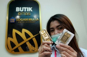 Harga Emas 24 Karat Antam Hari Ini Turun Tipis, Termurah…