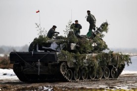 Tank Leopard 2 yang Dipasok Norwegia Tiba di Ukraina