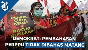 DPR Tetapkan Perppu Cipta Kerja Menjadi Undang Undang