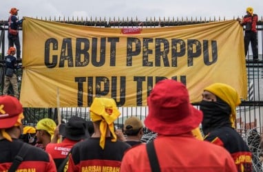 Perppu Ciptaker Disahkan Jadi UU, Buruh Ancam Mogok Nasional