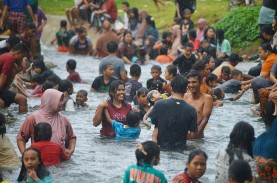 Sambut Ramadan, Ada Tradisi Balimau di Desa Talang…