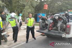 Balap Liar Marak Selepas Subuh, Puluhan Kendaraan…