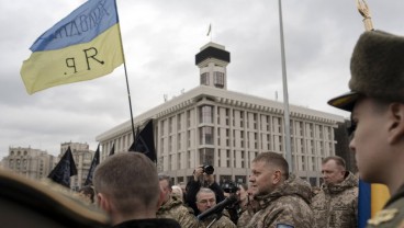 Invasi Rusia Serang Ukraina Mulai Menurun