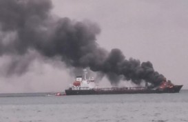 Penjelasan Pertamina soal Terbakarnya Kapal MT Kristin di Perairan Lombok