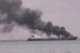 Kapal MT Kristin Terbakar, Pertamina: Tak Ada Tumpahan…