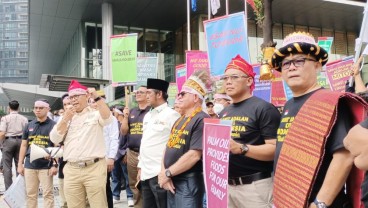 Petani Sawit Demo di Kedubes Uni Eropa, Tolak UU Deforestasi