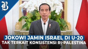 Israel di Piala Dunia U-20, Jokowi: Jangan Campuri Olahraga dengan Politik