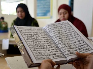 Napi di Lapas Kelas III Lhoknga Kabupaten Aceh Besar Gelar Ikuti Kegiatan Tadarus Selama Bulan Ramadan