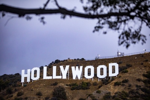 Papan Hollywood di Los Angeles, California, Amerika Serikat/Bloomberg/Jill Connelly