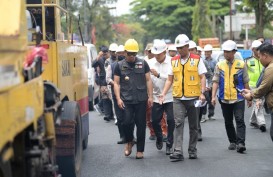50 Persen Perbaikan Jalur Lingkar Selatan Kota Sukabumi Rampung H-10 Lebaran