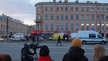 Korban Ledakan Bom di St Petersburg Rusia Bertambah Jadi 32 Orang