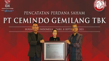 Pendapatan Semen Cemindo (CMNT) Tembus Rp9,69 Triliun pada 2022