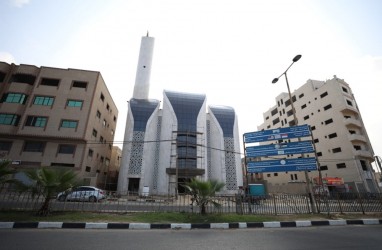 Masjid Syeikh Azlin Palestina Karya Ridwan Kamil Sudah Digunakan untuk Tarawih
