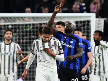 Ricuh Coppa Italia Juventus vs Inter Milan: Cuadrado Pukul Handanovic, 3 Pemain Kartu Merah
