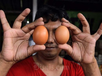 Jokowi Tinjau Harga di Pasar Rawamangun, Pedagang: Telur Turun Rp2.000