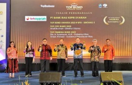 Bank Riau Kepri Syariah Borong 4 Penghargaan TOP BUMD Awards 2023