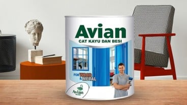 Produsen Cat Avian (AVIA) Incar Pendapatan Rp7 Triliun Tahun Ini