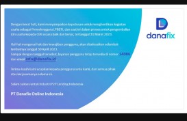 Satu Fintech P2P Lending Gugur! Ini Kata OJK