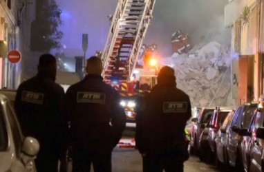 Ledakan Hancurkan Dua Gedung di Marseille Prancis, 8 Orang Tertimpa Reruntuhan