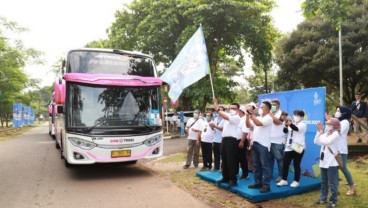 Pupuk Kujang Siapkan 4 Bus Besar untuk Antar Warga Mudik Gratis