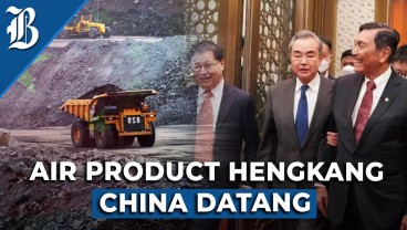 Proyek Penghiliran Batu Bara, Perusahaan China Gantikan Air Products?