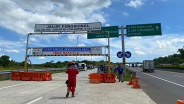 Begini Kondisi Tol Japek II Selatan Jelang Dibuka saat Lebaran 2023