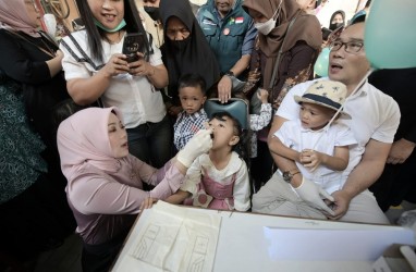 3,2 Juta Anak di Jabar Sudah Divaksin Polio