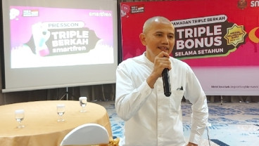 Smartfren Central Sumatera Catat Lonjakan Trafik 300 Persen di Ramadan Tahun Ini