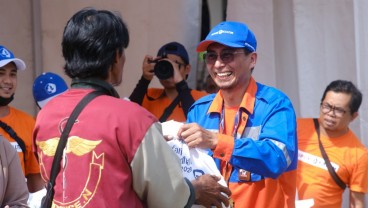 Meriahkan Safari Ramadan BUMN 2023, Pupuk Kaltim Gelar Pasar Sembako Murah