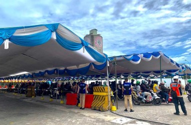 Begini Kondisi Arus Mudik di Pelabuhan Ciwandan H-7 Lebaran