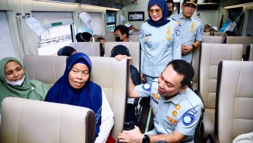 Jasa Raharja Lepas 14 Ribu Peserta Mudik Bersama BUMN 2023 Moda Kereta Api