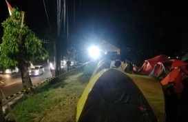 Posko Mudik Gombel Semarang Sediakan 12 Tenda Kemah