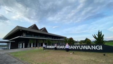 Arus Mudik di Bandara Banyuwangi Mulai Bergeliat