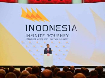 Jokowi Resmi Buka Paviliun Indonesia di Hannover Messe 2023