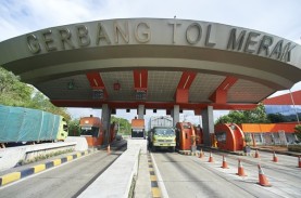 Arus Mudik di Jalan Tol Tangerang-Merak Mulai Meningkat