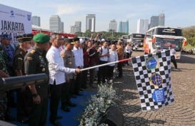 Pj Gubernur DKI Jakarta Lepas 284 Bus Mudik Gratis 2023