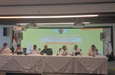 Capaian Lifting Migas Triwulan Pertama 2023 di Bawah Target