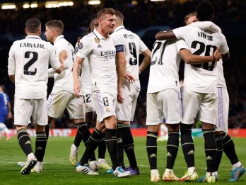 Hasil Liga Champions: Real Madrid dan AC Milan ke Semifinal