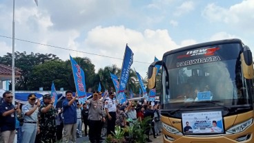 748 Penumpang Bus Mudik Gratis Sumsel Resmi Diberangkatkan