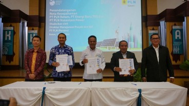 PLTS Terapung Berkapasitas 42 MWp Segera Dibangun di Waduk Tembesi Batam