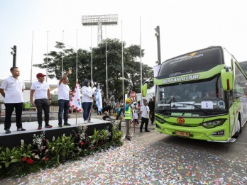 Gelar Mudik Gratis, Pertamina Lepas 3.000 Pemudik di Jakarta