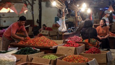 Mudik Lebaran 2023, Pasar Induk Kramat Jati Sepi Pengunjung