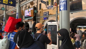 Stasiun Pasar Senen Berangkatkan 24.200 Penumpang per Hari saat Puncak Arus Mudik