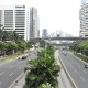 Potret Jalan Sudirman-Thamrin Jakarta Sepi Ditinggal Warga Mudik