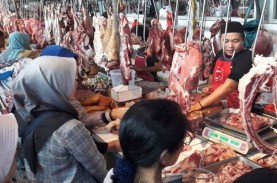 Jelang Lebaran, Daging Sapi di Bandar Lampung Laris…