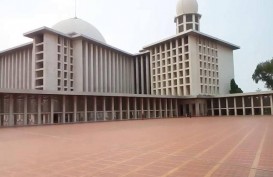 Salat Idulfitri, Masjid Istiqlal Sediakan Lift dan Tempat Wudu Khusus Difabel