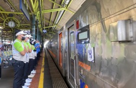 Stasiun Gambir Lengang, 18.500 Penumpang Diberangkatkan H-1 Lebaran