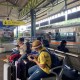 Kondisi Stasiun Gambir Mulai Lengang pada H-1 Lebaran 2023