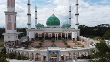 Masjid Agung Rokan Hulu, Pilihan Objek Wisata Religi Riau saat Lebaran