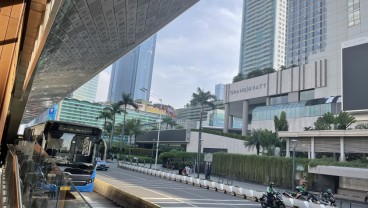 Jakarta Sepi, Kawasan Bundaran HI Lengang H-1 Lebaran